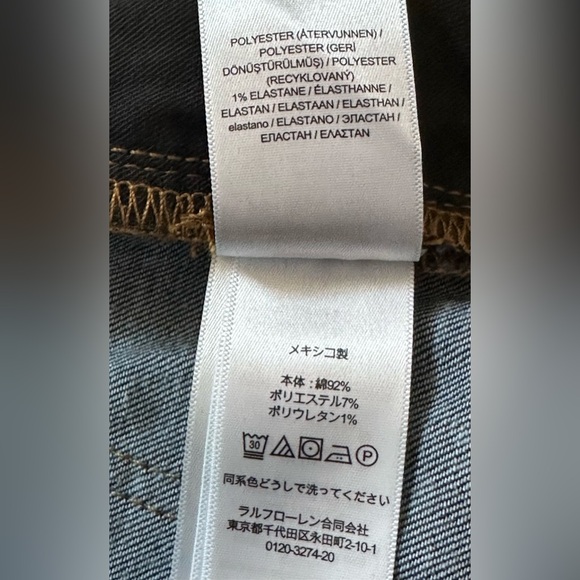 👖 Lauren Ralph Lauren High-Rise Premier Straight Leg Jeans - Size 8 🌟 - Picture 9 of 12